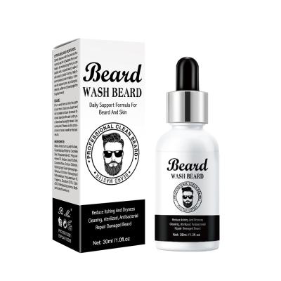 China Private Label Beard Wash 100% Organic Natural Deep Clean Beard Care Nourishing Shampoo for sale