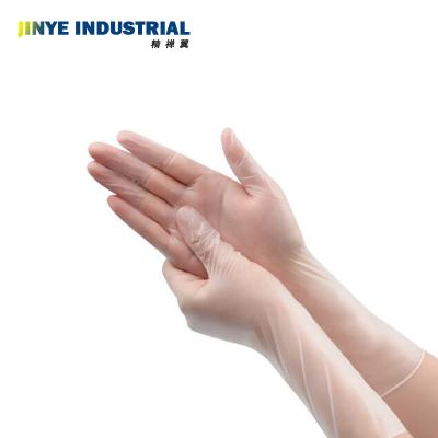 China Safety-PVC Free Gloves-Eco-friendly Disposable Clear Powder Gloves for sale