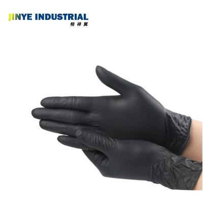 China Multifunctional Manufacturers Tattoo Beauty To Make Up Powder Free Nitrile Black-Gloves en venta