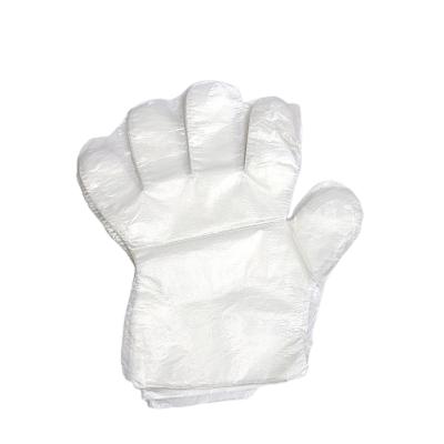 Κίνα Food Processing Disposable Plastic Gloves Polyethylene Hand Gloves Clear For Cleaning Cooking, Hair Coloring προς πώληση