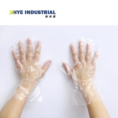 China Comfortable Food Grade Plastic Daily High Quality Household Pe Disposable Gloves for sale