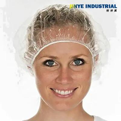 Κίνα Durable PE Waterproof-Cap Shower-Cap Disposable Bathing-Cap For Travel προς πώληση