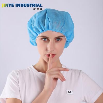 China Sustainable Disposable Non Woven Buffy Head Band Clip-Cap Cover Hair Net-Cap Te koop