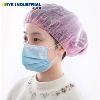 China Sustainable Disposable Non Woven Buffy Head Band Cover Hair Clip-Cap Te koop