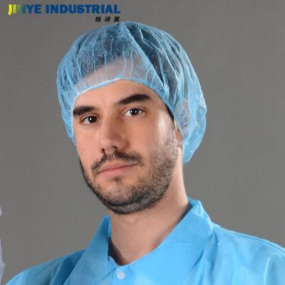 China Sustainable Breathable Disposable Bar Inflatable Nonwoven Head-Cap Te koop