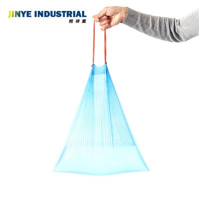 China Disposable Disposable Garbage Bag With Drawstring For Kitchen Garbage Bags for sale