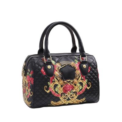 China Fashion newest fashion ladies bags colorful printing handbags for female lady large capacity bags for woman bag supplier good quality for sale