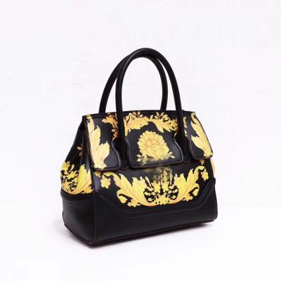 China High Tax Stamp Durable Cost Effective Bags For Women Colorful Printing Handbags For Female Lady Textures Designer Bag Factory Supply 32cm for sale