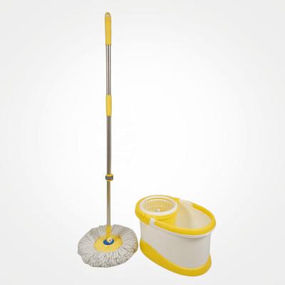 China Viable House Broom Magic Broom & Floor Cleaning Set, 360 Spin & Bucket Set Bucket Set with 2 Broom Head Refills for sale