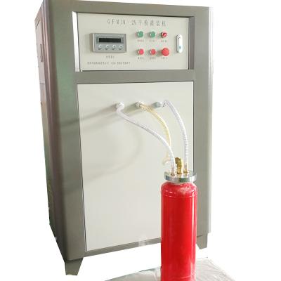 China Fire Extinguisher Servicing Equipment CE Approved Dry Chemical Powder Filling Machine For Fire Extinguisher ABC Powder Filling Machine for sale