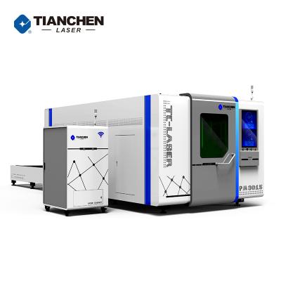 China Automated Loading TC Metal Laser Cutter CNC Fiber Laser Cutting Machine Sheet Metal for sale