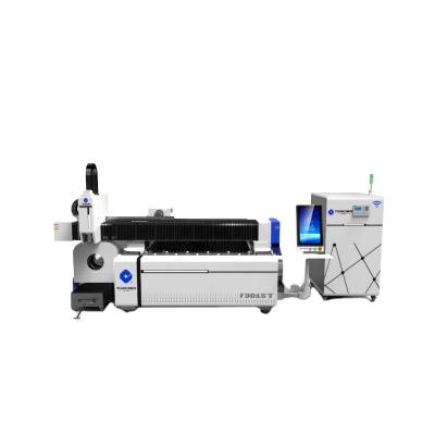 China High Accuracy Laser Cutter CNC Tube And Sheet Fiber Laser Cutting Machine For Steel Pipe Cutting for sale