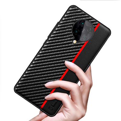 China For Xiaomi Redmi Shockproof Protect Case For Redmi K30 Ultra Ultra Fiber Textured Case K20 Leather Back Note 9 9S 8 7 Pro Max For Redmi K30 for sale