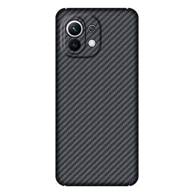 China Shockproof For Xiaomi MI 11 Pro Real Carbon Fiber Phone Case For Xiaomi MI 11 Ultra Aramid Fiber Back Cover for sale