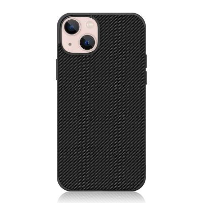 China Luxury Carbon Fiber Texture Shockproof Case For Apple iPhone 13 Pro Mini Max PU 13 Leather Case Protective Back Cover for sale