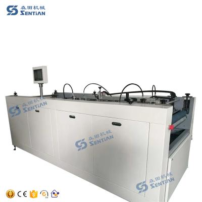 China Fold Double Sides Table Gluing Machine Widely Use Gift Paper Box Gluing Machine for sale