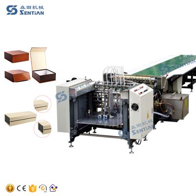 China Hot Melt Glue Table Gluing Machine Packaging Machine Semi-Automatic Paper Box Gluing Machine for sale