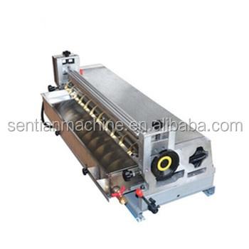 中国 Stainless Steel Table Top Paper Hot Melt Glue Gluing Machine 販売のため