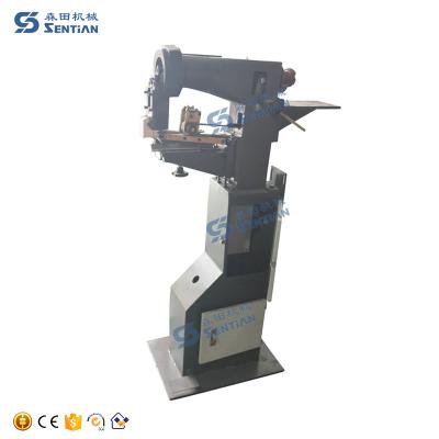 China Setting Tape Semi-Automatic Box Corner Pasting Machine 20-40pcs/Min for sale