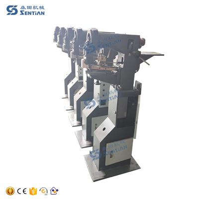 China Rigid Paper Box Corner Pasting Machine 220v/50hz Box Corner Pasting for sale