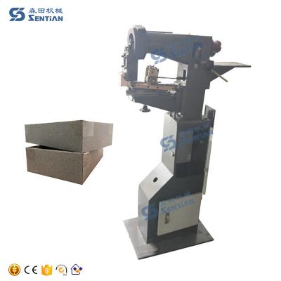 China Lots of chinese goods corner pasting adhesive tape rigid box forming machine for sale