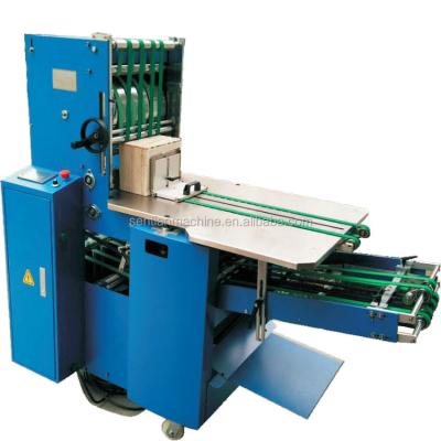 Cina Good price perfect book binding folding machine paper stacker - WY400 in vendita