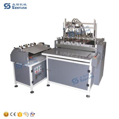 Chine Best selling products PLC Semi-automatic notebooks hard cover book making machine à vendre