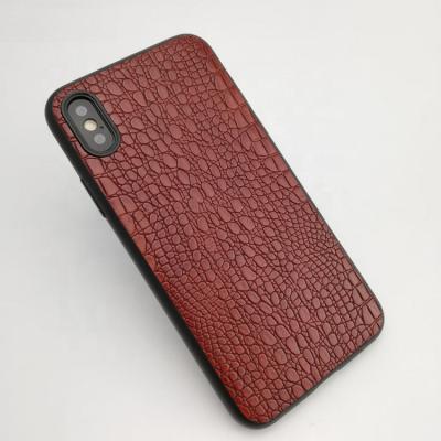 China Hot Selling Anti-fall TPU Soft PU Phone Case Crocodile Leather Pattern, Cell Phone Back Cover Case For infinix zero 3 for sale