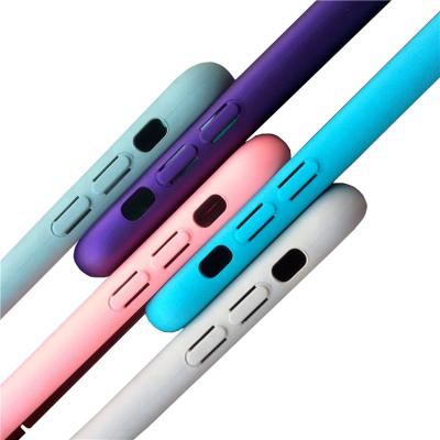 China Hot Sale 1.5mm Shockproof Solid Silicone Mobile Phone Case For ONEPLUS 1+9 1+9R 1+9 pro For Xiaomi Redmi 10 4G Precise for sale