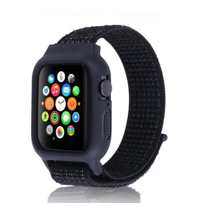 China Flexible Colorful Silicone Watch Bands For Apple Watch 3/4/5 Universal 38-44mm Luxury Strap for sale