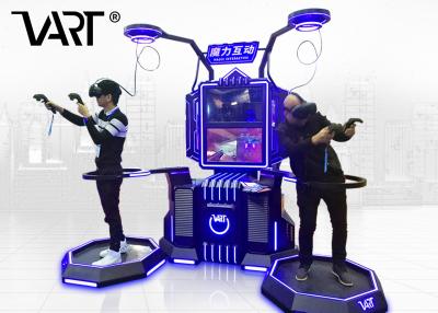 Chine Joueurs debout du simulateur 2 du simulateur VR de réalité virtuelle du casque 9D de HTC Vive tirant le jeu à vendre à vendre