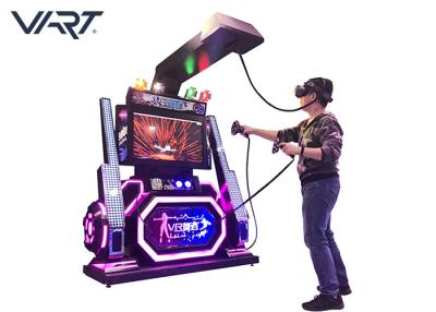 China Máquina derecha del baile de la plataforma VR del solo jugador con música fantástica en venta