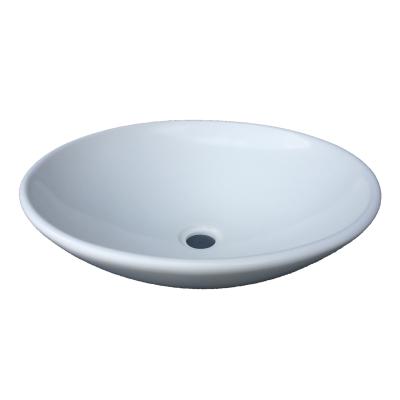 China Microcrystalline Acrylic Artificial Stone Basin Counter Counter Basin Custom Made Stone Basin for sale