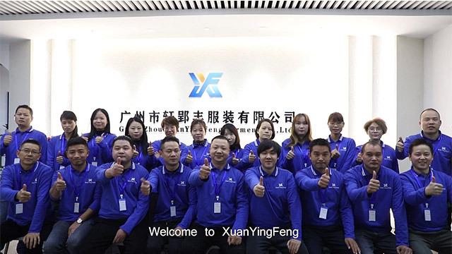 Verified China supplier - Guangzhou Xuanyingfeng Garment Co., Ltd.