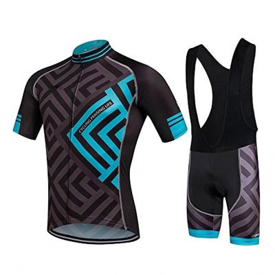 China Promotion OEM Breathable Bicycle Cycle And Short Vacuum Jersey Set For Man Cycling Use for sale