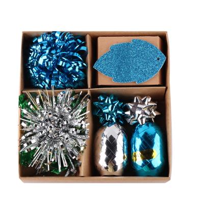 China High Quality Eco-friendly Gift Wrap Decoration Ribbon Star Bow Set for sale