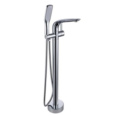 China Floor Stand Faucets Free Standing Bathtub Faucet for sale