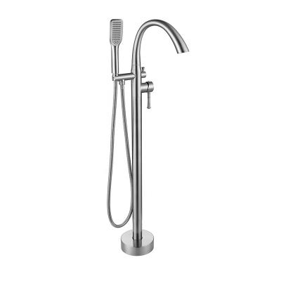 China Floor Stand Faucets Free Standing Bathtub Faucet for sale