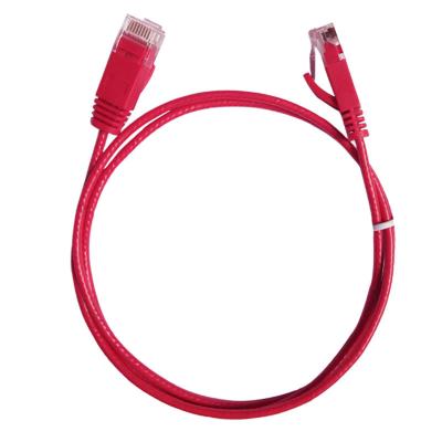 China Custom telecom communication rj45 male to male network cable Gbit Cat6 rj45 patch network jumper category 6 twisted network cable for sale