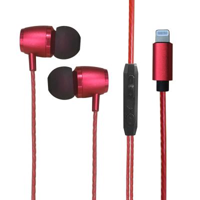 China Comfortable to use 8 Pins Digital Earphones for iPhone original smart in-ear earphone with silicone cover for sale