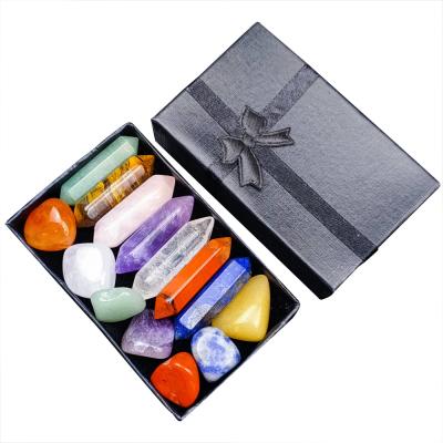 China Other Customized Natural Gemstone Crystal Folk Crafts Quartz Irregular Cut Points Healing Crystal Stones For Gifts for sale