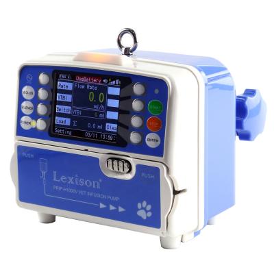 China 0-36000 (ml) Lexison Veterinary Medical Products-- 4.3inch Portable IV Infusion Pump For Animal Use PRIP-H1000V for sale