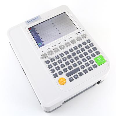 China High Quality Yes Lead 12 Channel Portable Electrocardiograph ECG Machine ECG-A8812 for sale