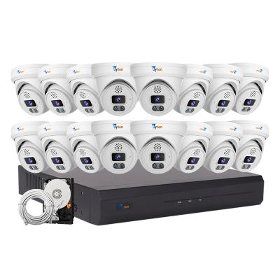 China NIGHT VISION Home Security Camera System 16CH NVR&16 PCS AI 6MP IP POE Camera 4K Human&Vehicle Motion Detection AI Two Way Audio Night Vision for sale