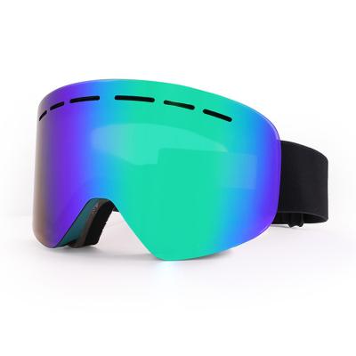 China SKI color ski goggles stylish snow goggles wholesal custom strap for sale