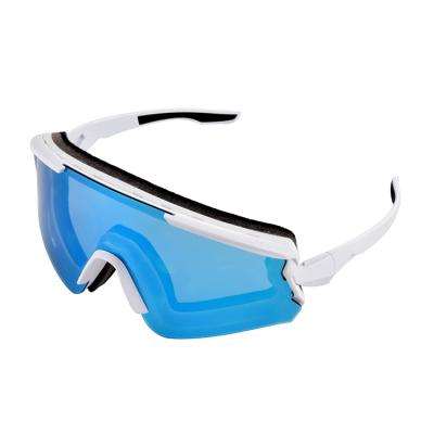 China Skiing& Custom Men's Sports Logo Sunglasses Magnetic Recycling Sunglasses Recycling Sunglasses for sale