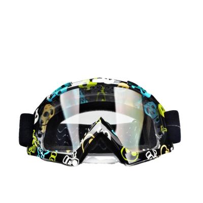 China Skiing/motocross/ourdoor used sports safety MX colored glass UV protection motocross goggles 400 rip off motorcycle goggles for sale