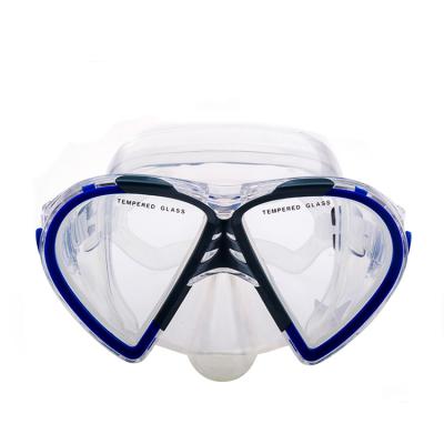 China HUBO Face Mask Clear Soft Silicone Mask Adult Scuba Diving Goggles for sale