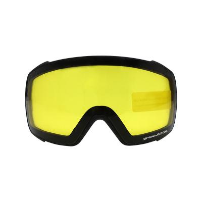 China SKI New Style Spherical PC Ski Goggles Lens Interchangeable Magnetic Skiing Anti Fog Goggles for sale