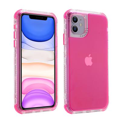 China 100% New Style Candy Colors Eco-friendly Phone Case Freeze 3 In 1 Combo PC TPU Defender Phone Case For Iphone XR for sale